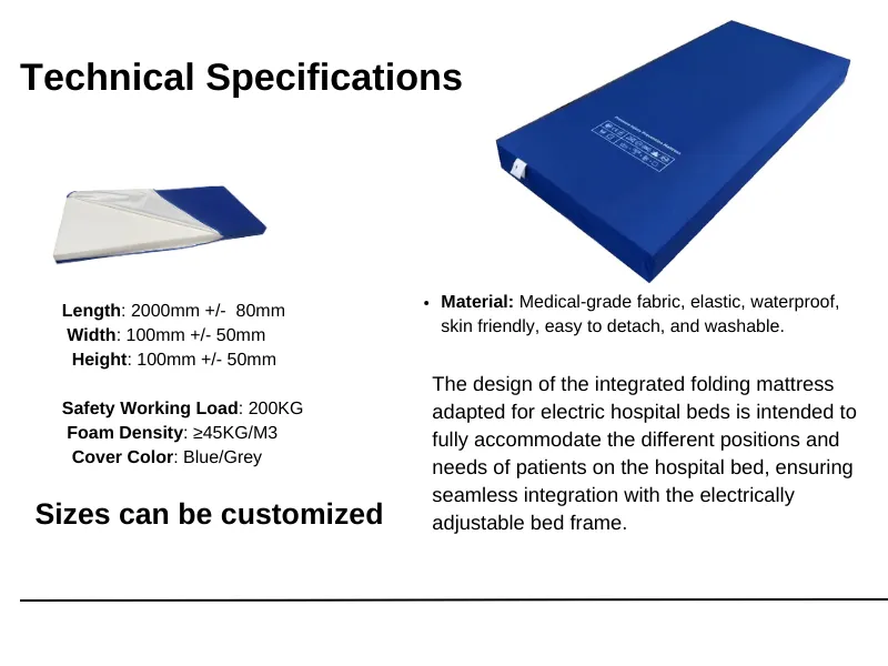 Standard Size of Hospital Bed Mattress
